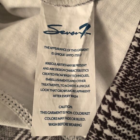 Seven7 Women’s Dandy Plaid Pull On Gray Legging Size M - Picture 13 of 13